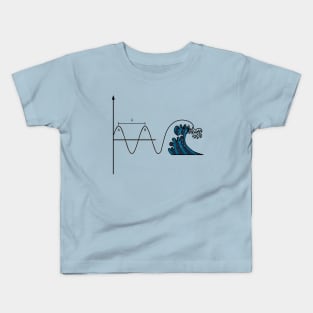 electromagnetic wave Kids T-Shirt